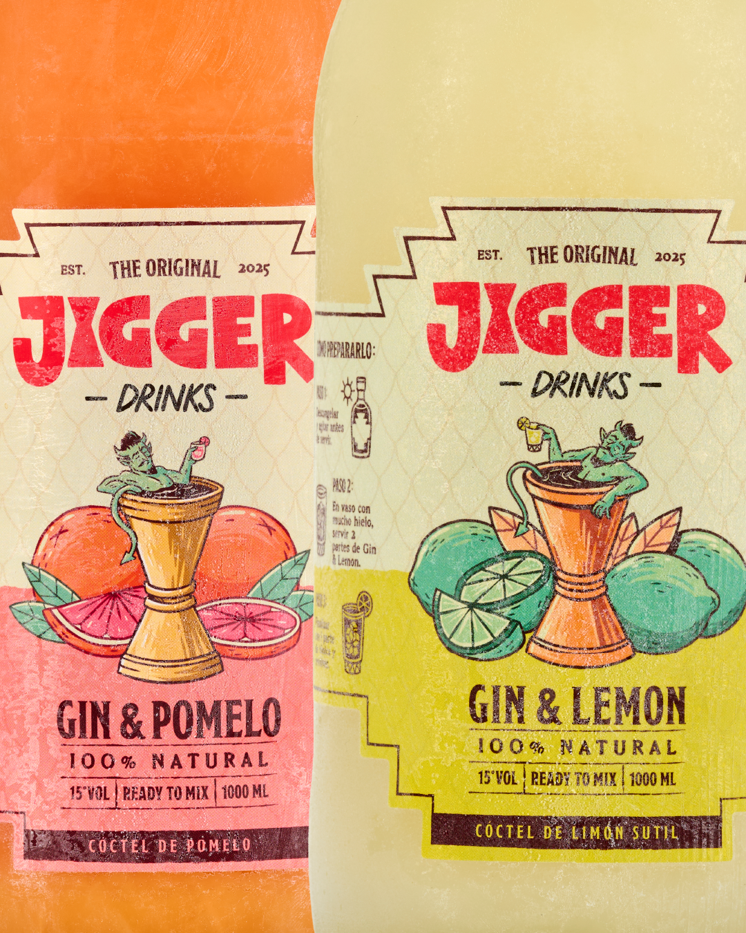Pack Jigger Drinks 1L